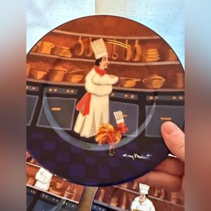 6 Williams Sonoma CHEF SERIES by Guy Buffet Salad Plates 8.25"